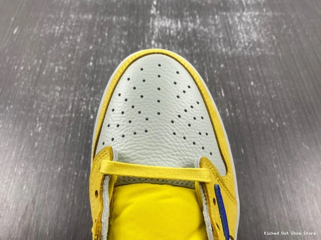 Kick Theory Low Travis x Air Scott Canary OG 1 DZ4137-700 Jordan 0816